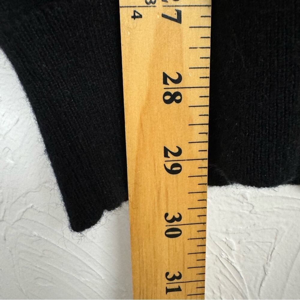 Brunello Cucinelli Black Cashmere Cardigan Sweater Womens M Duster Luxury Italy - Picture 9 of 11